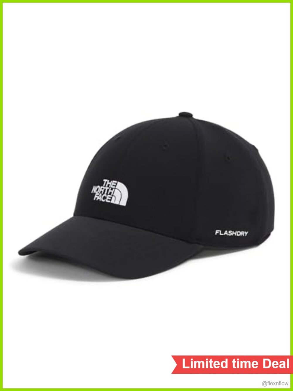 North Face FlashDry Baseball Cap Adjustable Moisture-Wicking Hat